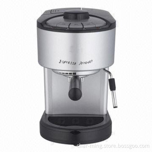 Espresso Coffee Machines with 19bar Pressure, 1,100cc Detachable Water Tank
